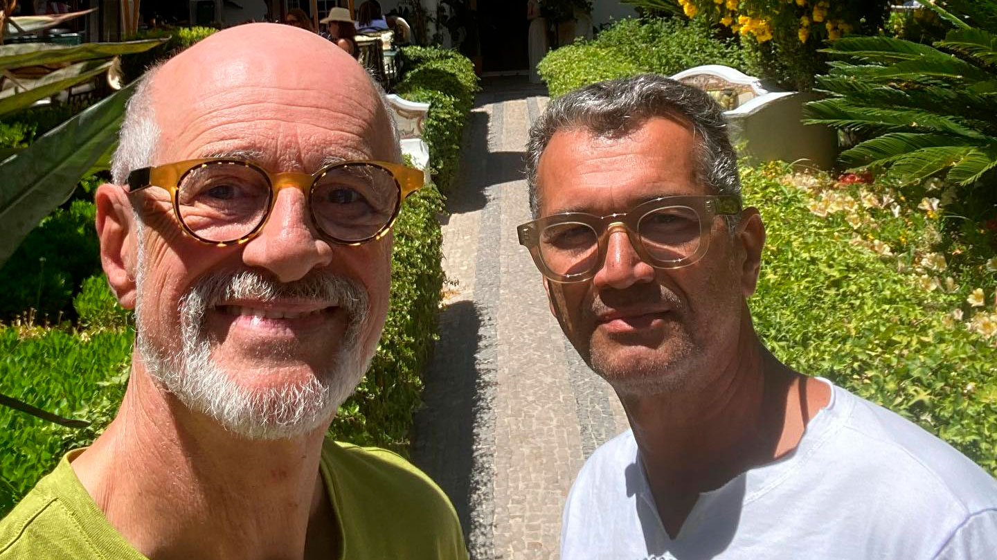 Marcos Caruso e o marido, Marcos Paiva, aproveitam uma viagem a Portugal. Foto: Reprodução/Instagram 13.07.2023