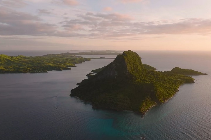 O período coincide com a época em que as ilhas de Fiji estavam se formando por vulcões. Reprodução: Flipar