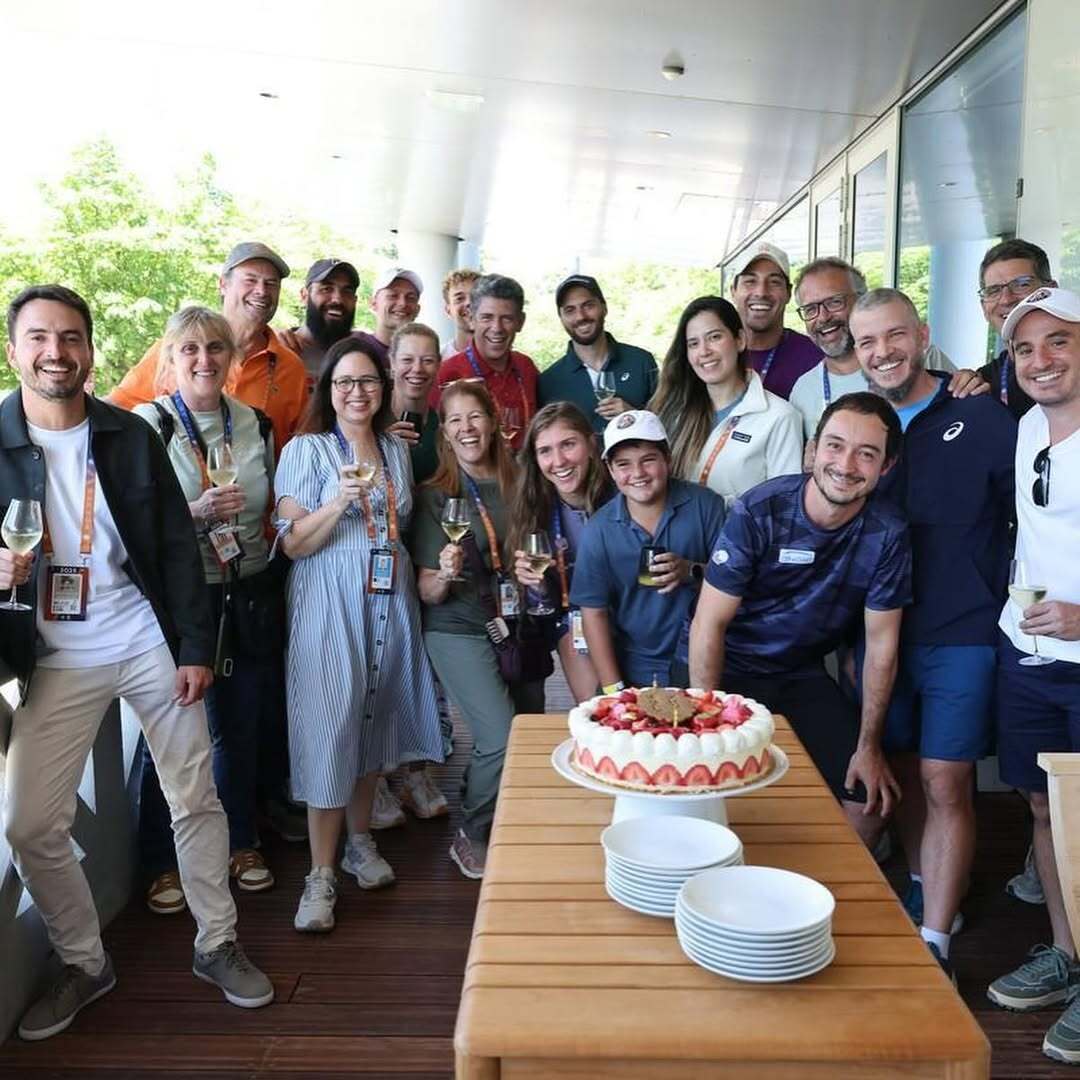 Bia Haddad faz tour pela Europa. Foto: Redes sociais