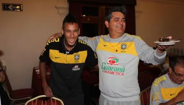Neymar e Ney Franco. Foto: RAFAEL RIBEIRO/ CBF