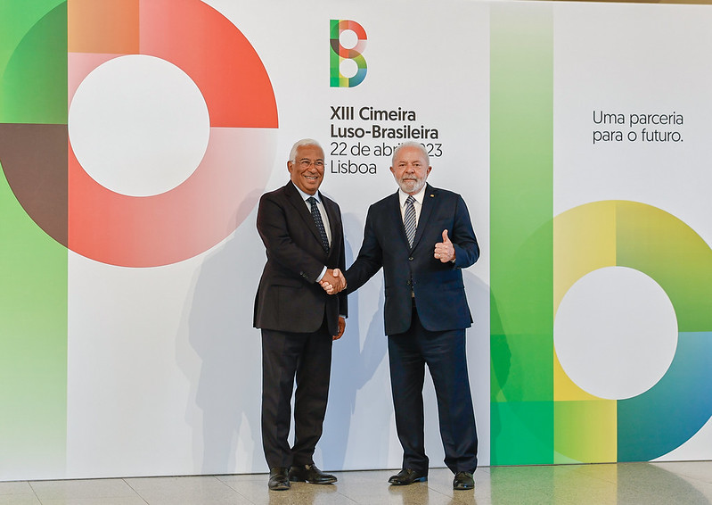 Presidente Lula encontra o Primeiro-Ministro de Portugal, António Costa  Ricardo Stuckert/PR