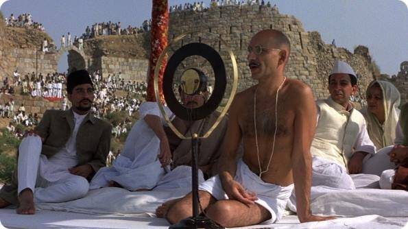 "Gandhi" (1982). Foto: Reprodução