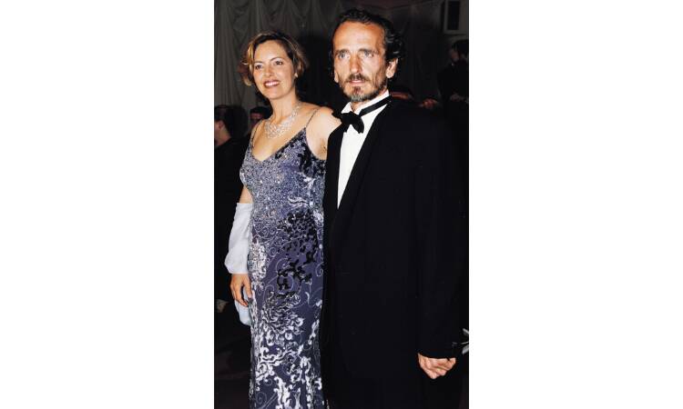 A atriz Greta Scacchi casou-se com Carlo Mantegazza, primo de primeiro grau. Os dois tem um filho. Foto: Reprodução/ Telegraph