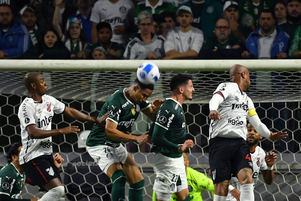 Palmeiras x Athletico-PR - Libertadores. Foto: Reprodução / Twitter Conmebol - 06.09.2022