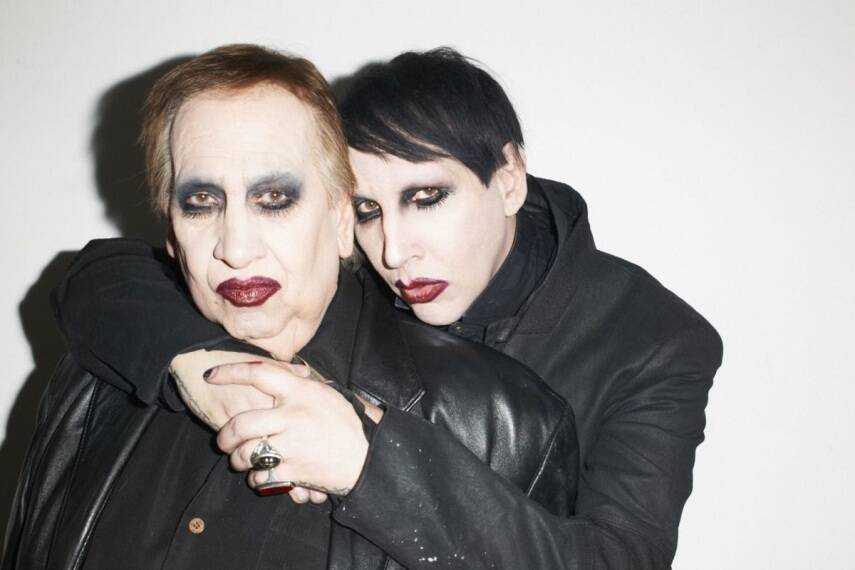 Marilyn Manson e Hugh Warner. Foto: Reprodução/ Redes Sociais