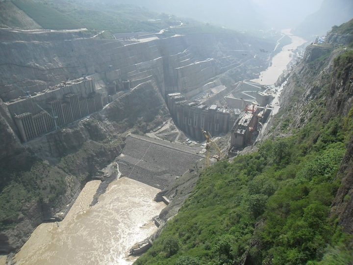 Usina Hidrelétrica de Xiluodu (China): Inaugurada em 2005, fica localizada no Rio Jinsha, um dos afluentes do rio Yangtzé. Reprodução: Flipar