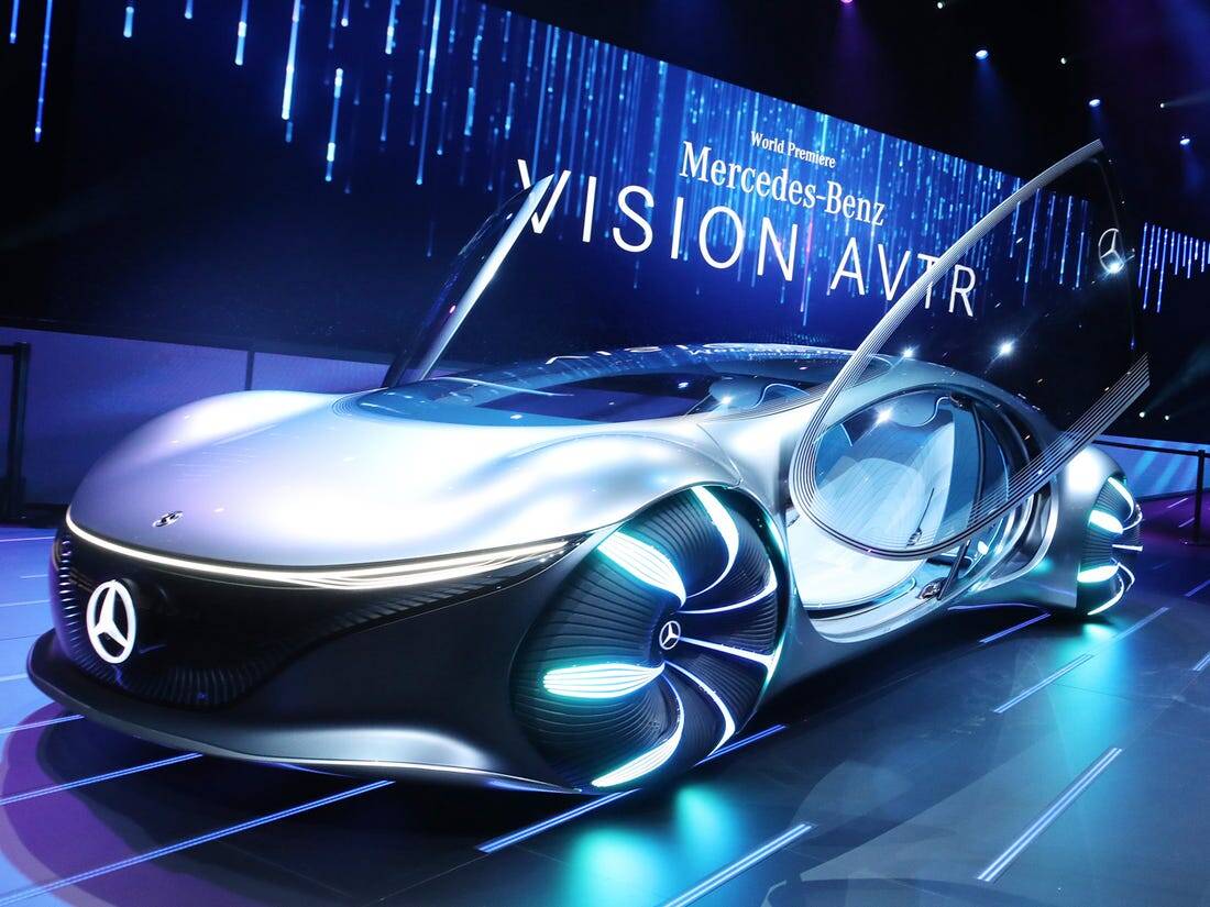 Mercedes Vision AVTR. Foto: Divulgação