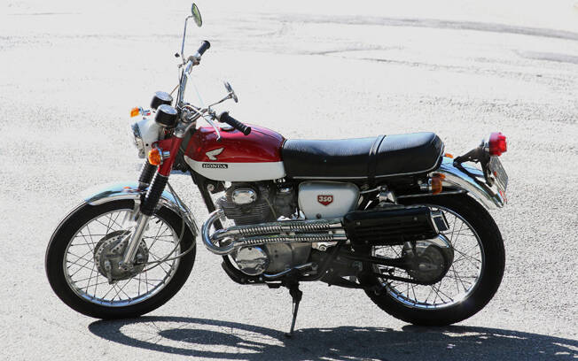 Honda CL 350 K0 1968. Foto: Acervo pessoal