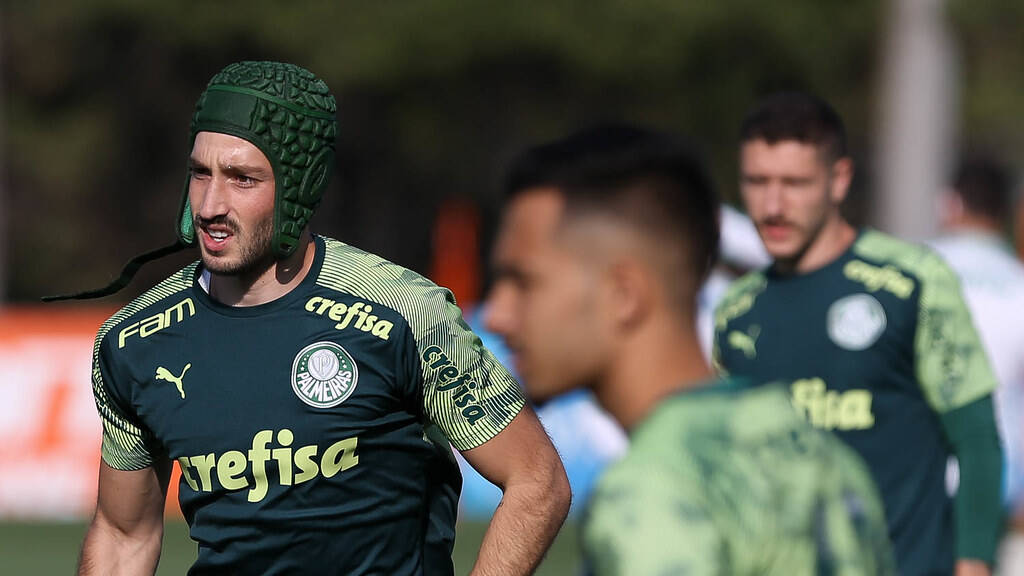 Palmeiras treina para a semifinal. Foto: Cesar Greco