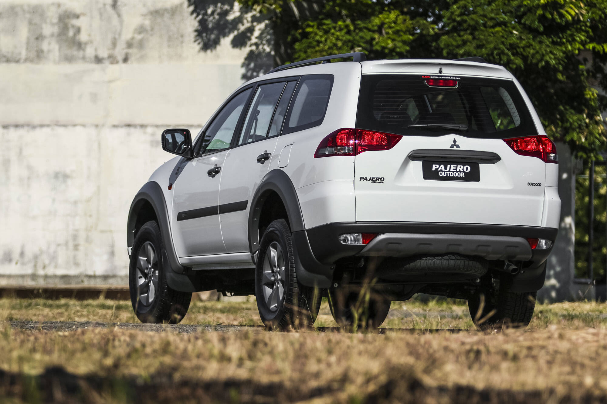 Mitsubishi Pajero Outdoor. Foto: Divulgação/Mitsubishi