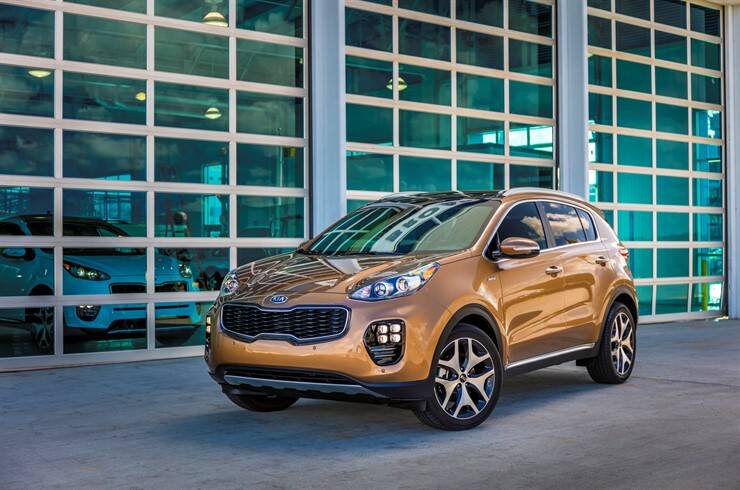 Kia Sportage 2017. Foto: Divulgação/Kia