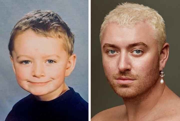 Sam Smith, inglês, nasceu em 19 de maio de 1992. Ele é filho da corretora Kate Cassidy e do motorista Frederick Smith.