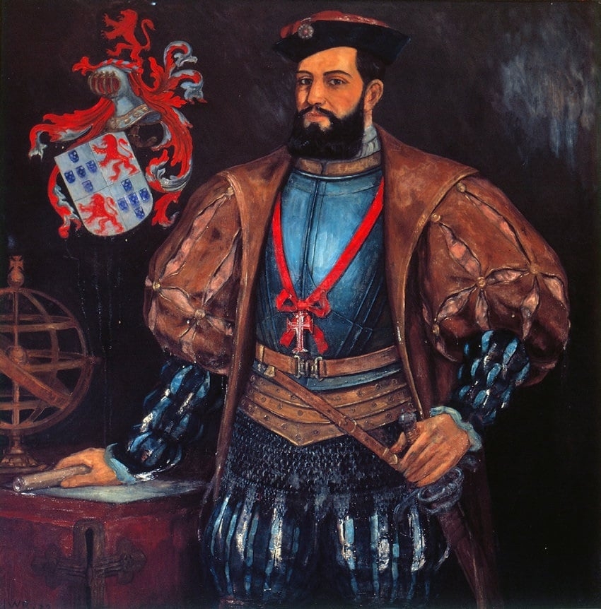 O mais antigo registro histórico da ilha data de 1532. O português Martim Afonso de Souza aportou na ilha durante uma missão colonizadora.  Reprodução: Flipar