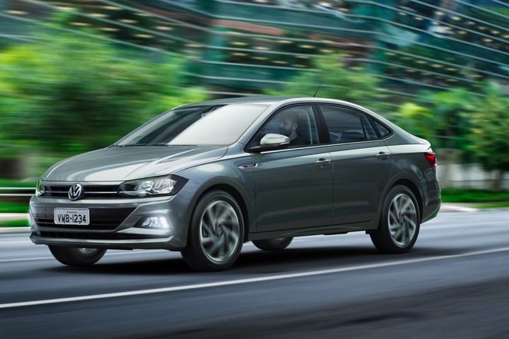 O Virtus se destaca como o sedã mais eficiente em consumo de combustível da Volkswagen, embora esteja longe do topo do ranking geral. Reprodução: Flipar