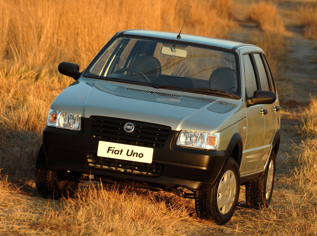 Fiat Uno Mille. Foto: Divulgação