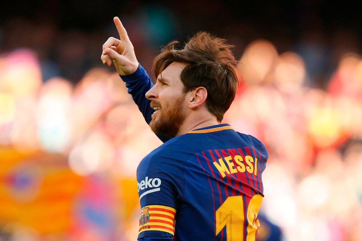 Vice em 2014, Lionel Messi ambiciona a Copa de 2018 e revela que pode encerrar a carreira em clube argentino. Foto: Reprodução/Twitter/ChampionsLeague