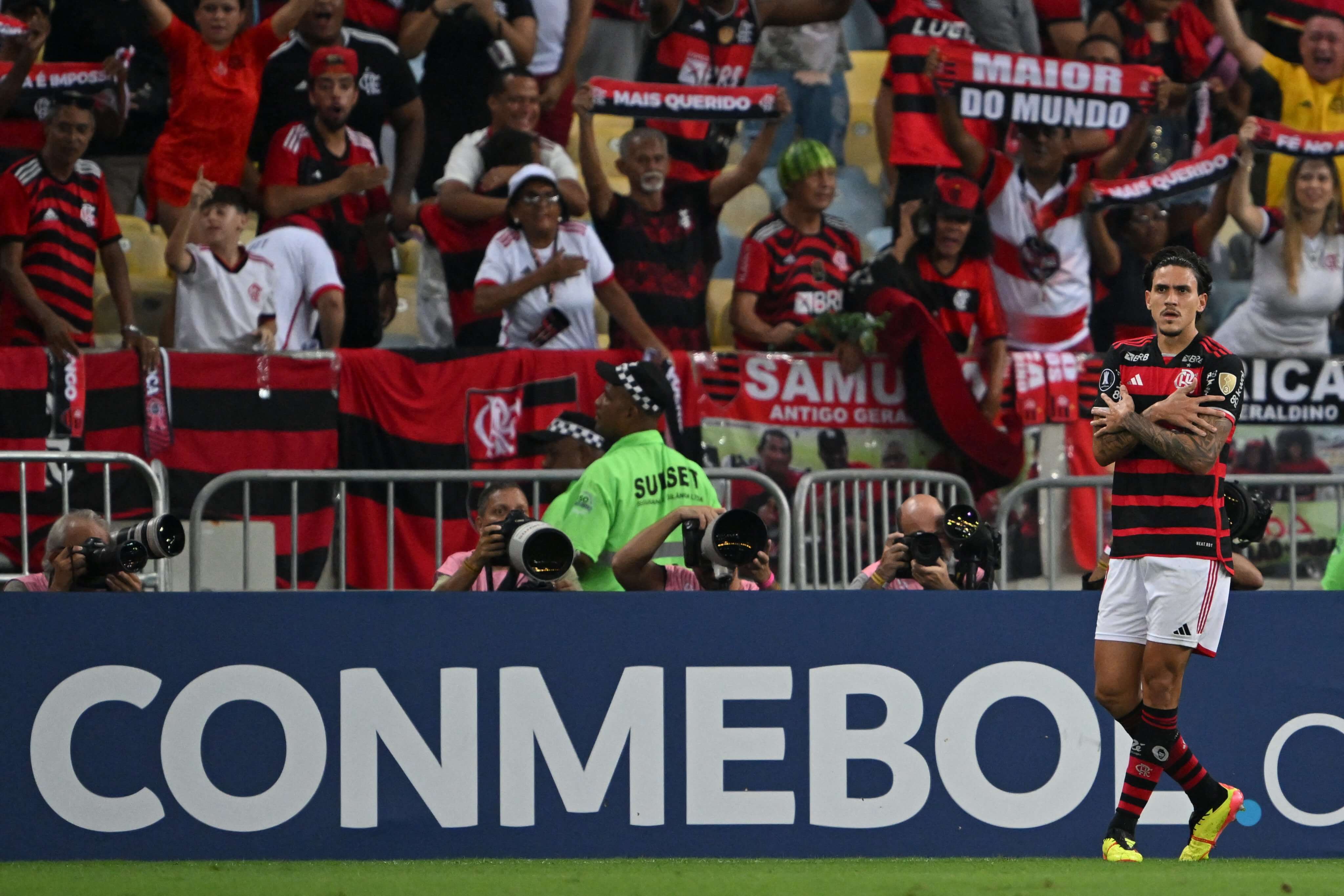 Flamengo x Palestino Reprodução/X