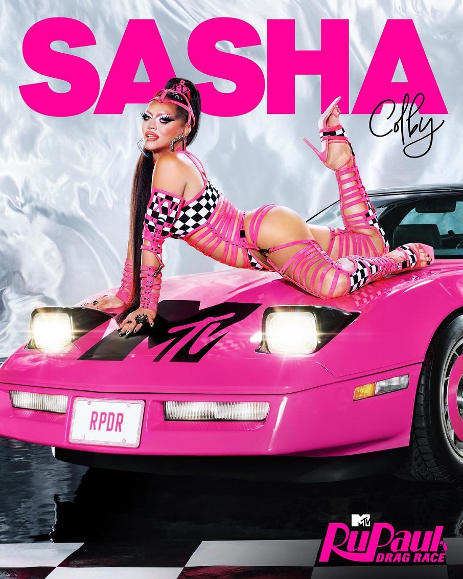 Sasha Colby, drag queen da 15ª temporada de RuPaul's Drag Race.. Foto: Reprodução/Instagram 17.01.2023