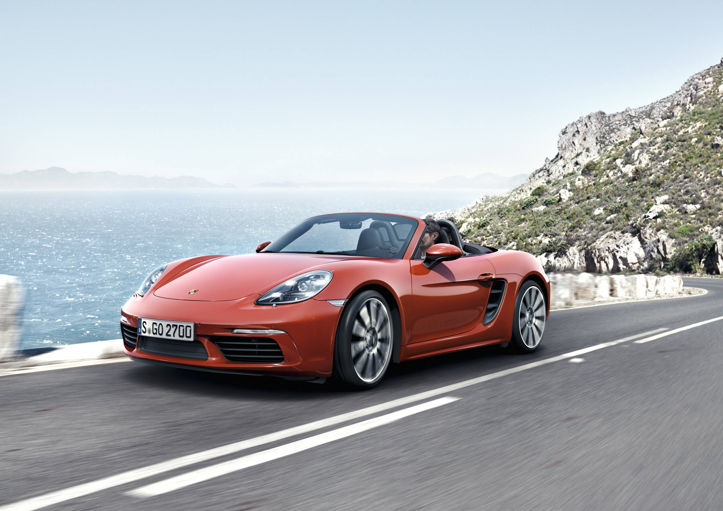 Porsche 718 Boxster. Foto: Divulgação