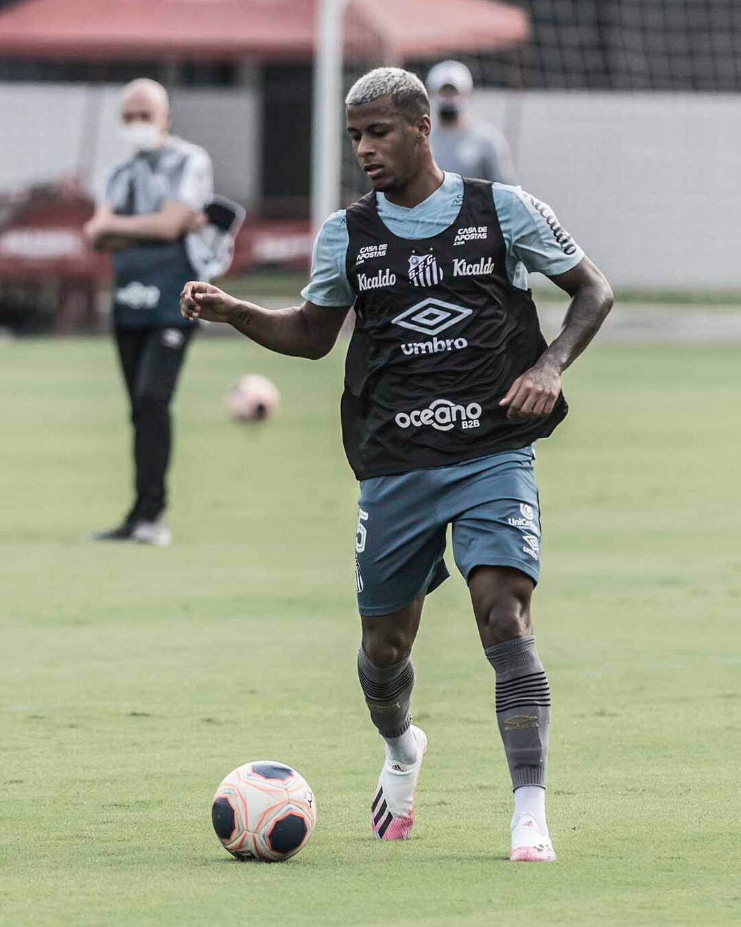 Treino do Santos. Foto: Instagram