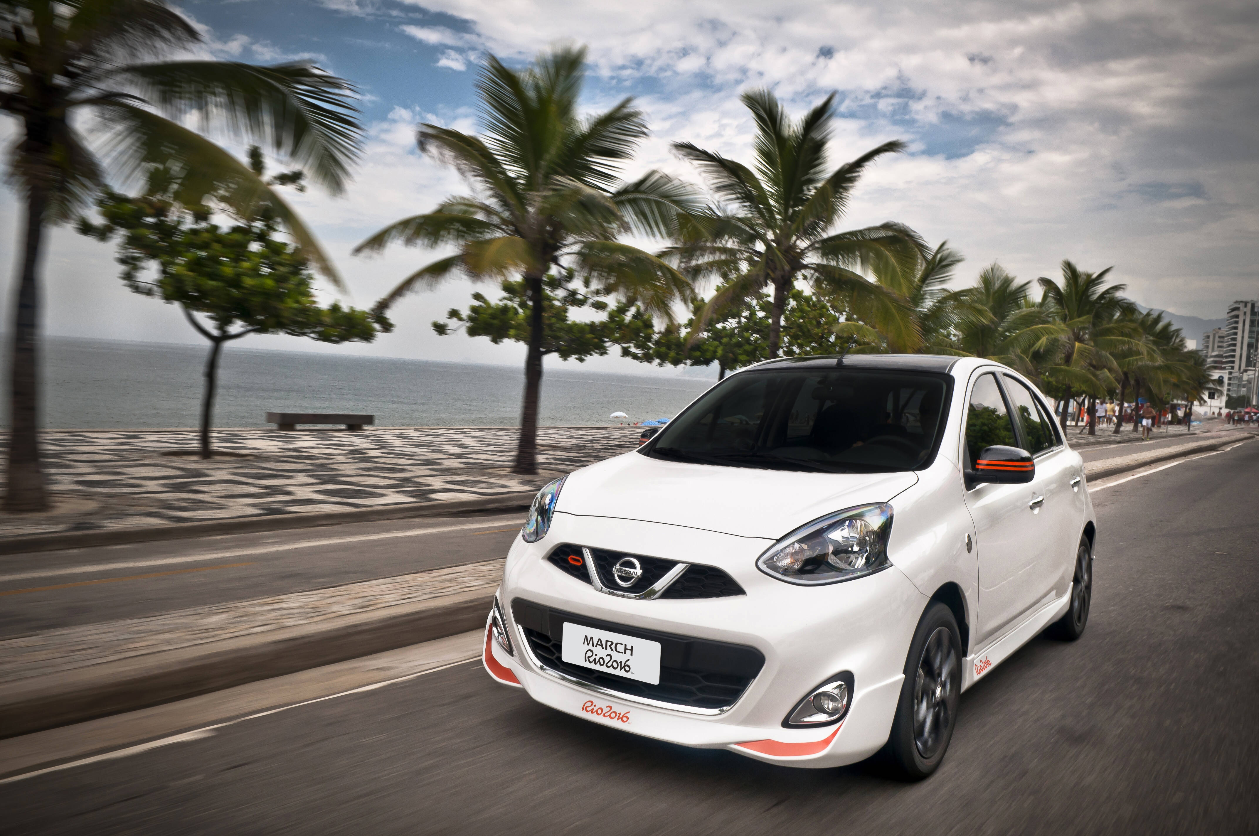 Nissan March Rio 2016. Foto: Divulgação