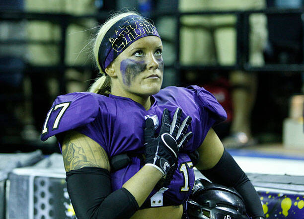 Legends Football League, o futebol americano onde as mulheres usam lingerie. Foto: Divulgação