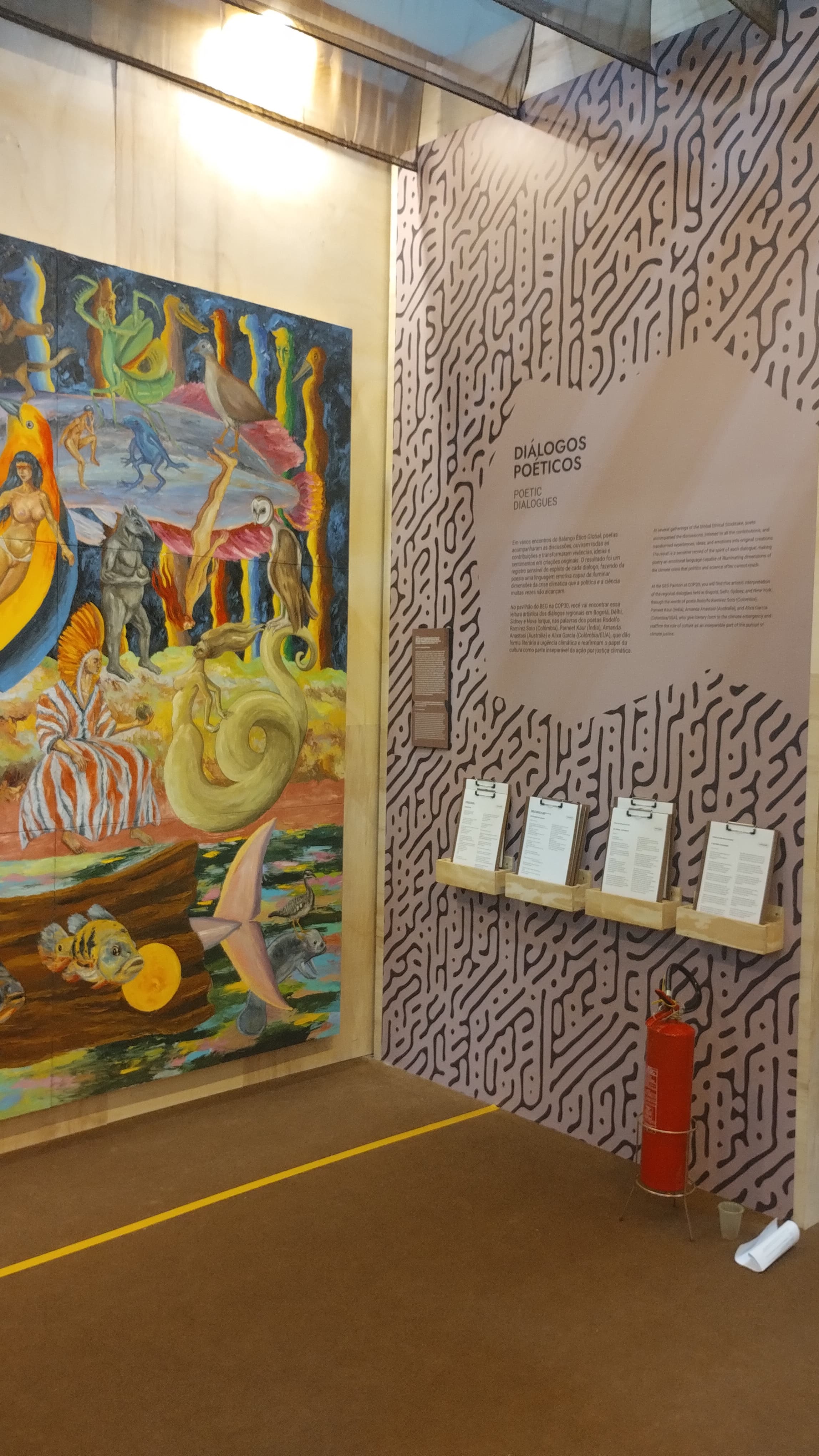 Exosições do evento. Foto: Michelle Valente / enviada especial do Portal iG