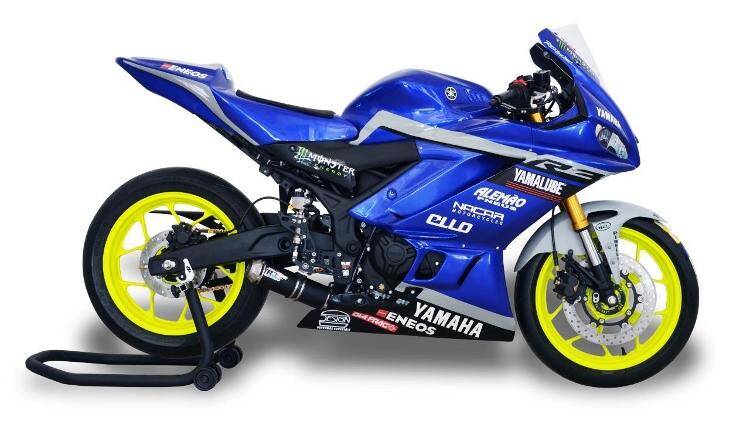 Yamaha R3 2021. Foto: Divulgação