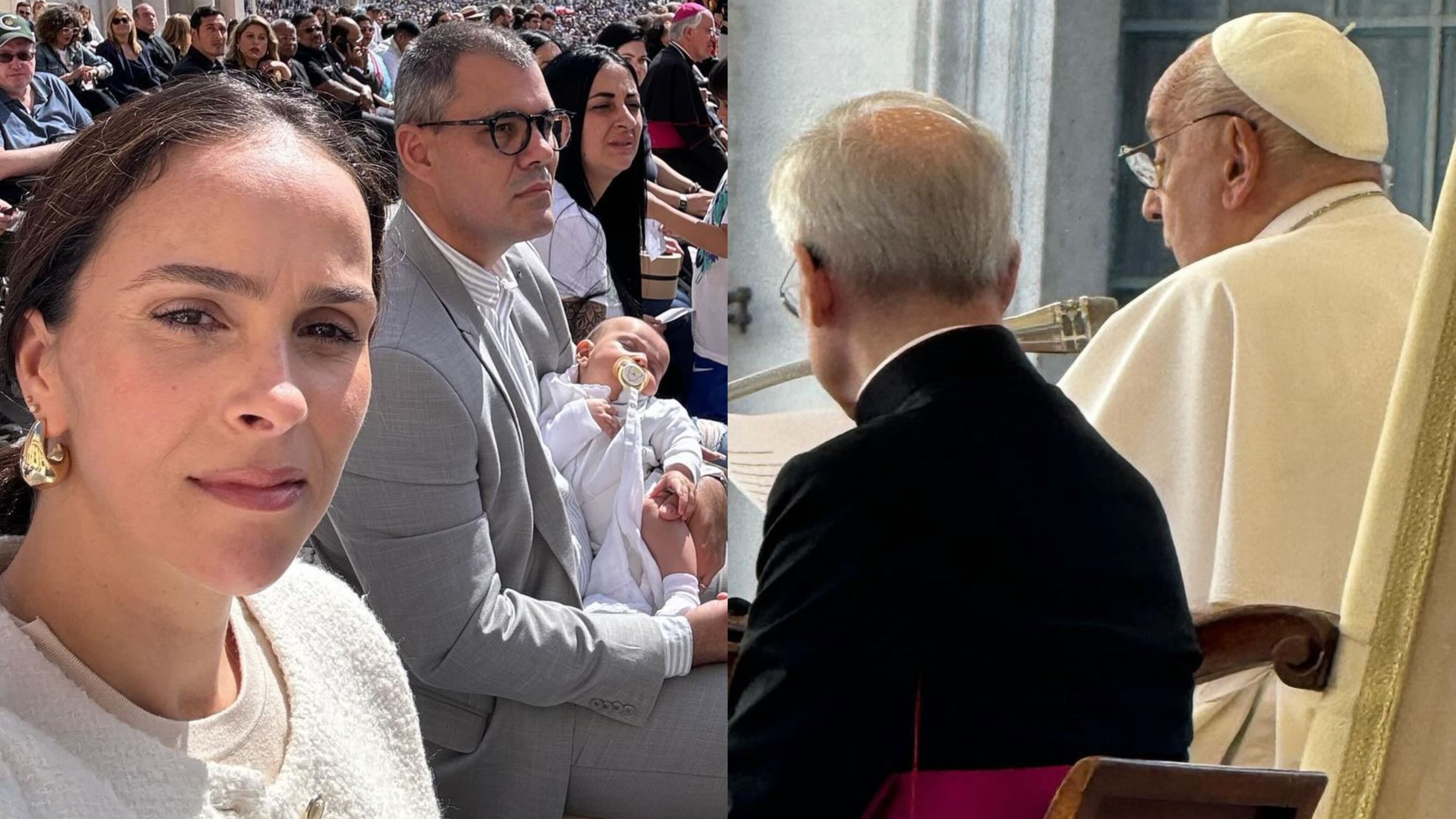 Letícia e Juliano Cazarré são adeptos do catolicismo Reprodução Instagram - 22.5.2024