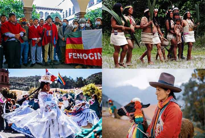 Equador: Indígenas representam cerca de 25% da população, com grupos como os Kichwa, Shuar e Huaorani. Eles têm uma longa história de luta pelos direitos à terra e contra a exploração de petróleo na Amazônia. As comunidades indígenas desempenham um papel crucial na política ambiental do país.
 Reprodução: Flipar