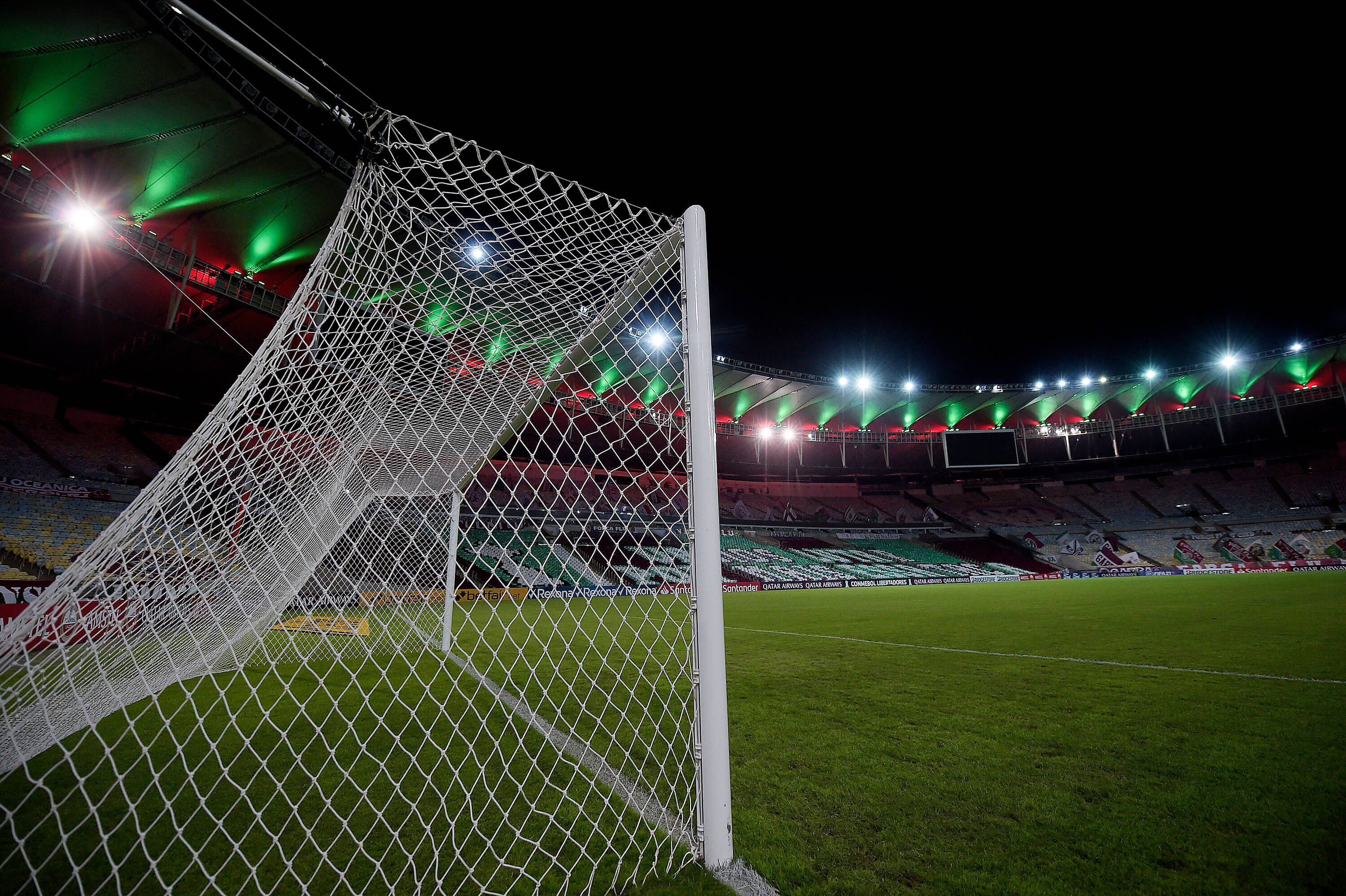 Fluminense x Santa Fe. Foto: Reprodução / Twitter Conmebol