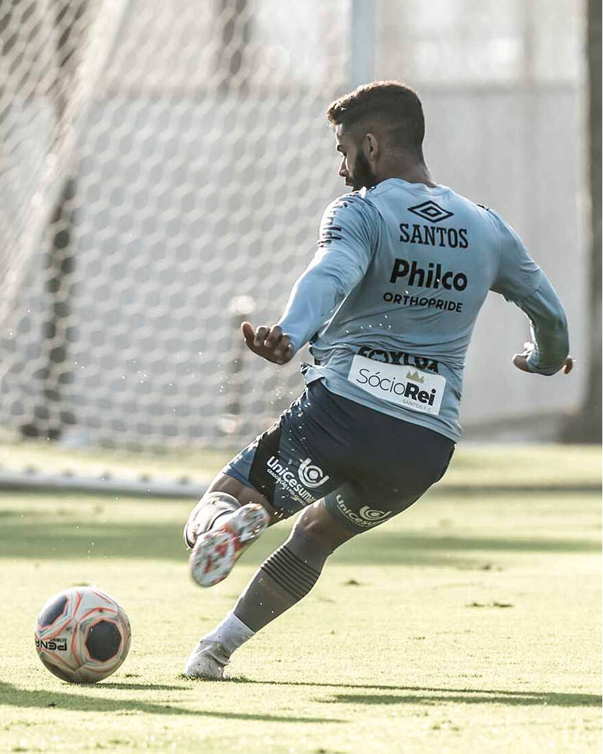 Treino do Santos. Foto: Instagram