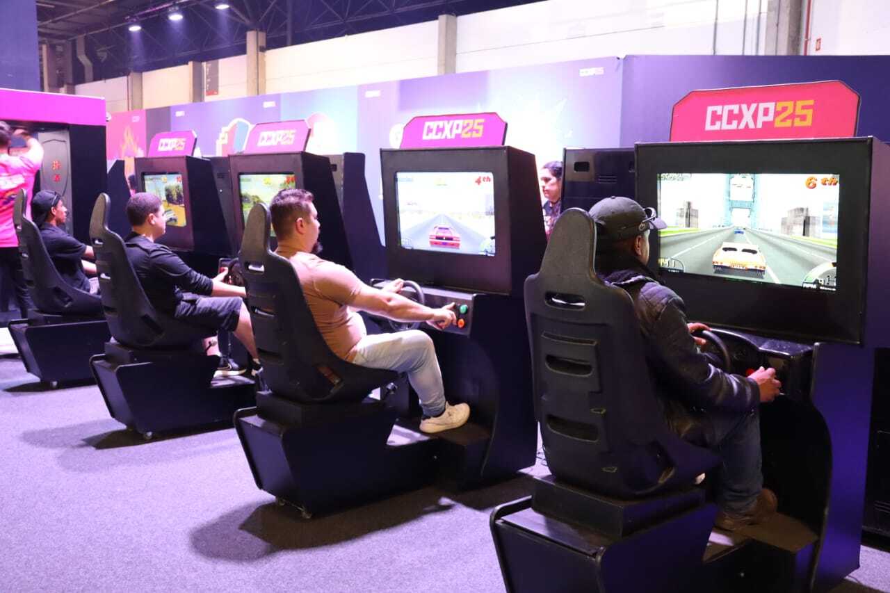 Movimento intenso marca mais uma edição da CCXP, em São Paulo. Foto: Pedro H. Lopes/Portal iG