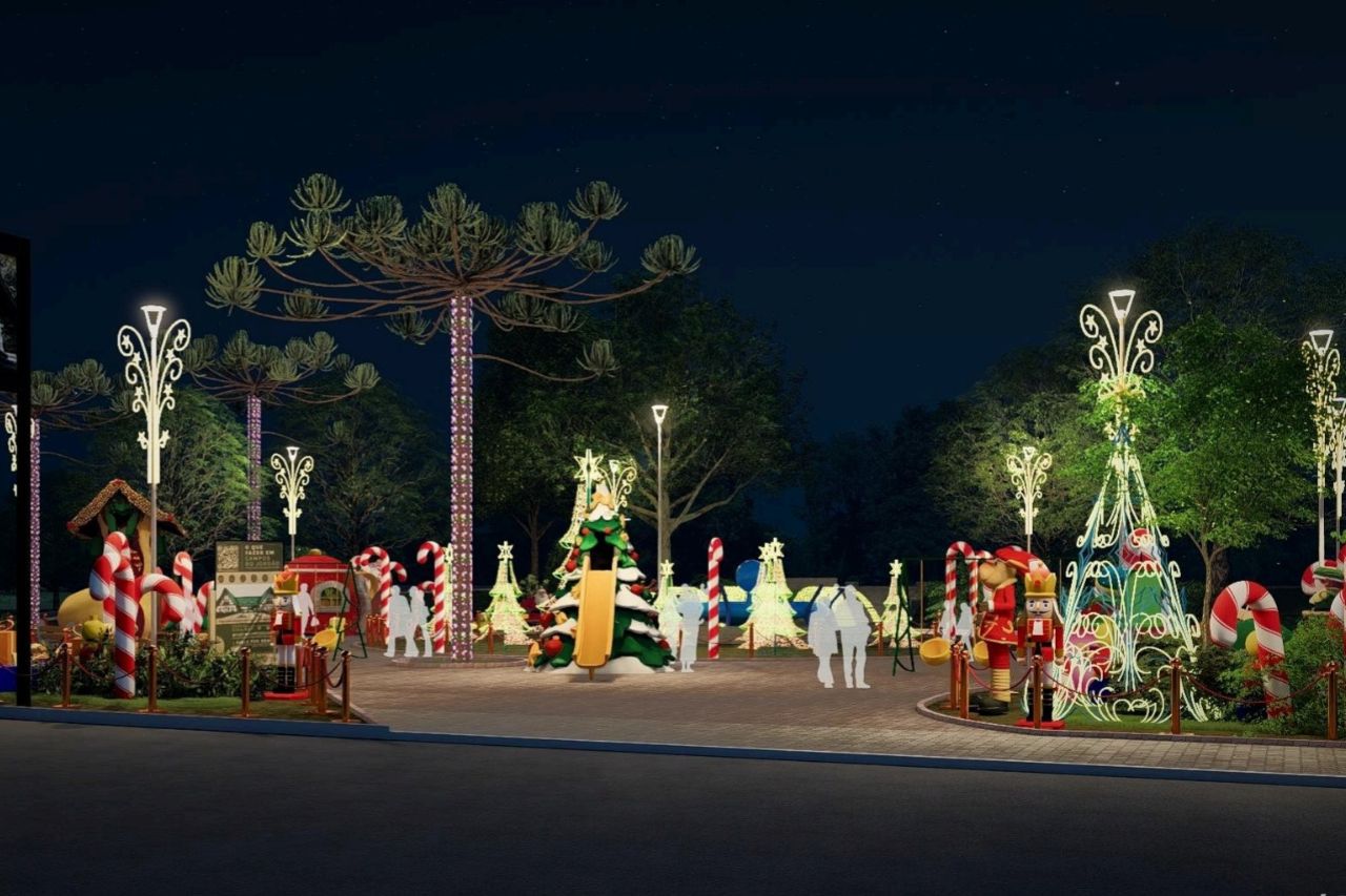 Decoração de Natal em Campos de Jordão. Foto: Reprodução/Divulgação