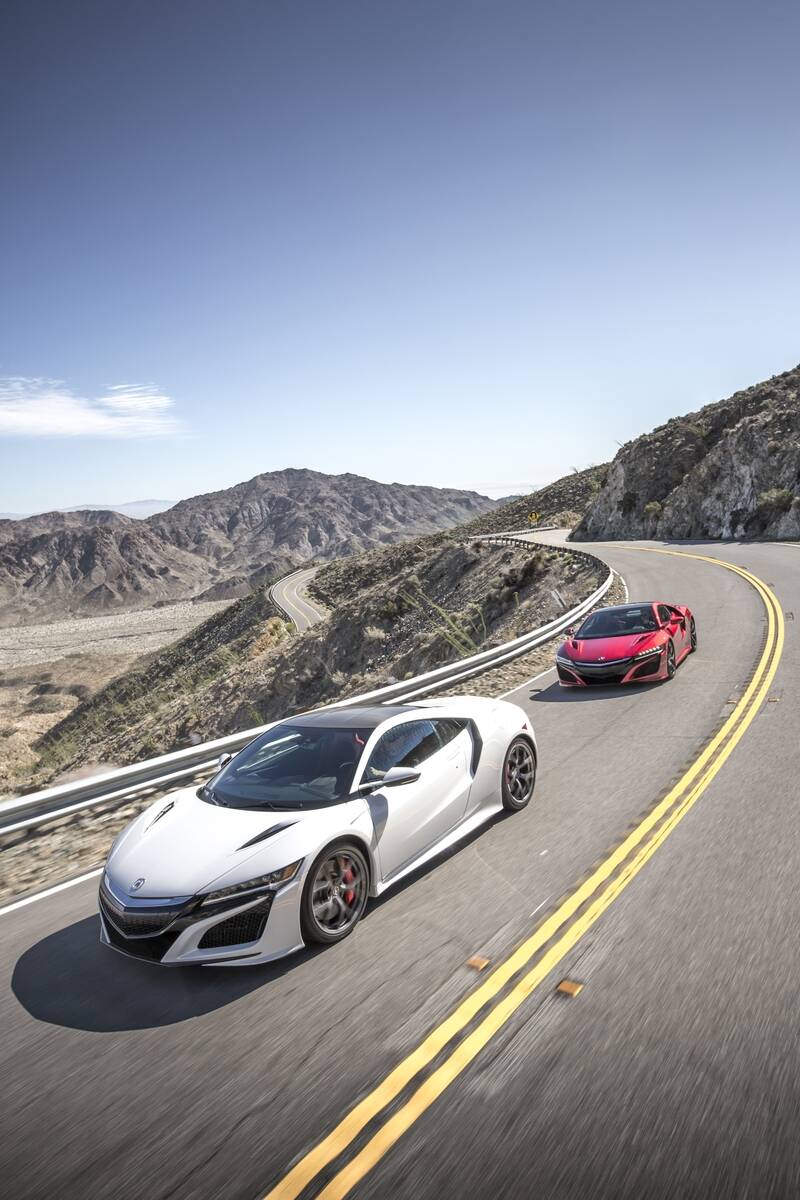 Acura NSX. Foto: Divulgação