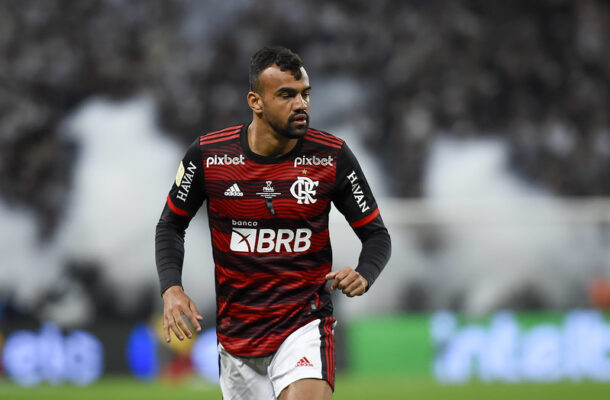FABRÍCIO BRUNO  - Saídas de bola corretas, bom nas antecipações na disputa com Calleri, mas cometeu algumas falhas em cruzamentos -  NOTA 5,5 - Foto: Marcelo Cortes/Flamengo