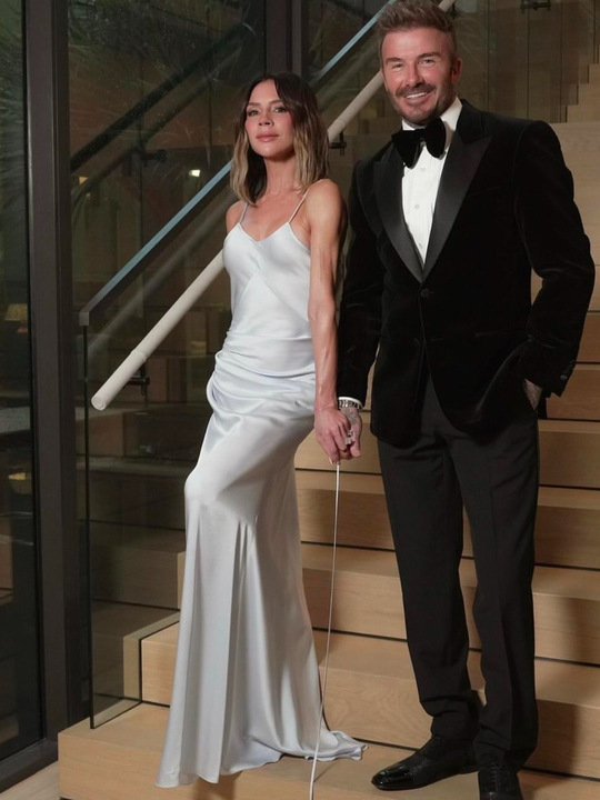 David e Victoria Beckham . Foto: Reprodução: Instagram