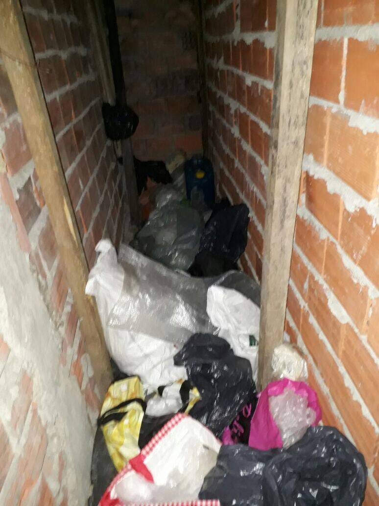 Cão Thor do Canil da PM da Tropa de Choque encontrou local de armazenamento de drogas do crime organizado. Foto: Divulgação