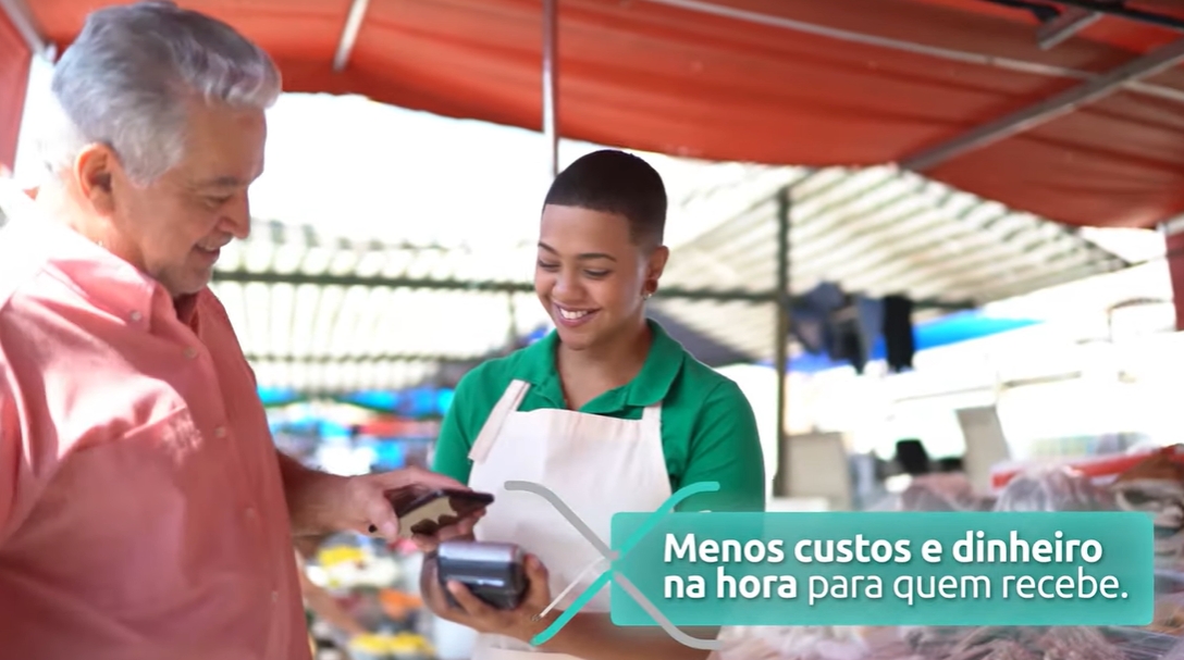 Porém, ainda não há informações como seria realizado o PIX na função de crédito, algo que ainda está sendo preparado para chegar ao público. Reprodução: Flipar