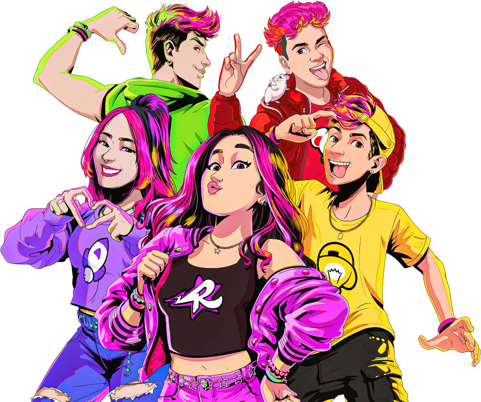 Desenho tropa dos Rosa